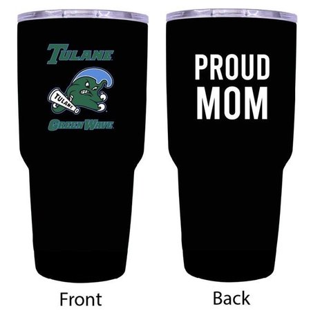 R & R IMPORTS R & R Imports ITB-C-TUL20 MOM Tulane University Green Wave Proud Mom 20 oz Insulated Stainless Steel Tumblers ITB-C-TUL20 MOM